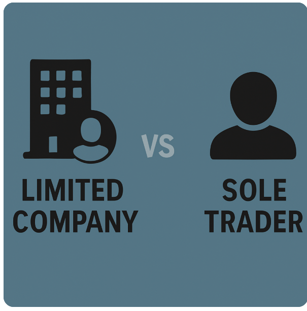 Limited company or Sole trader